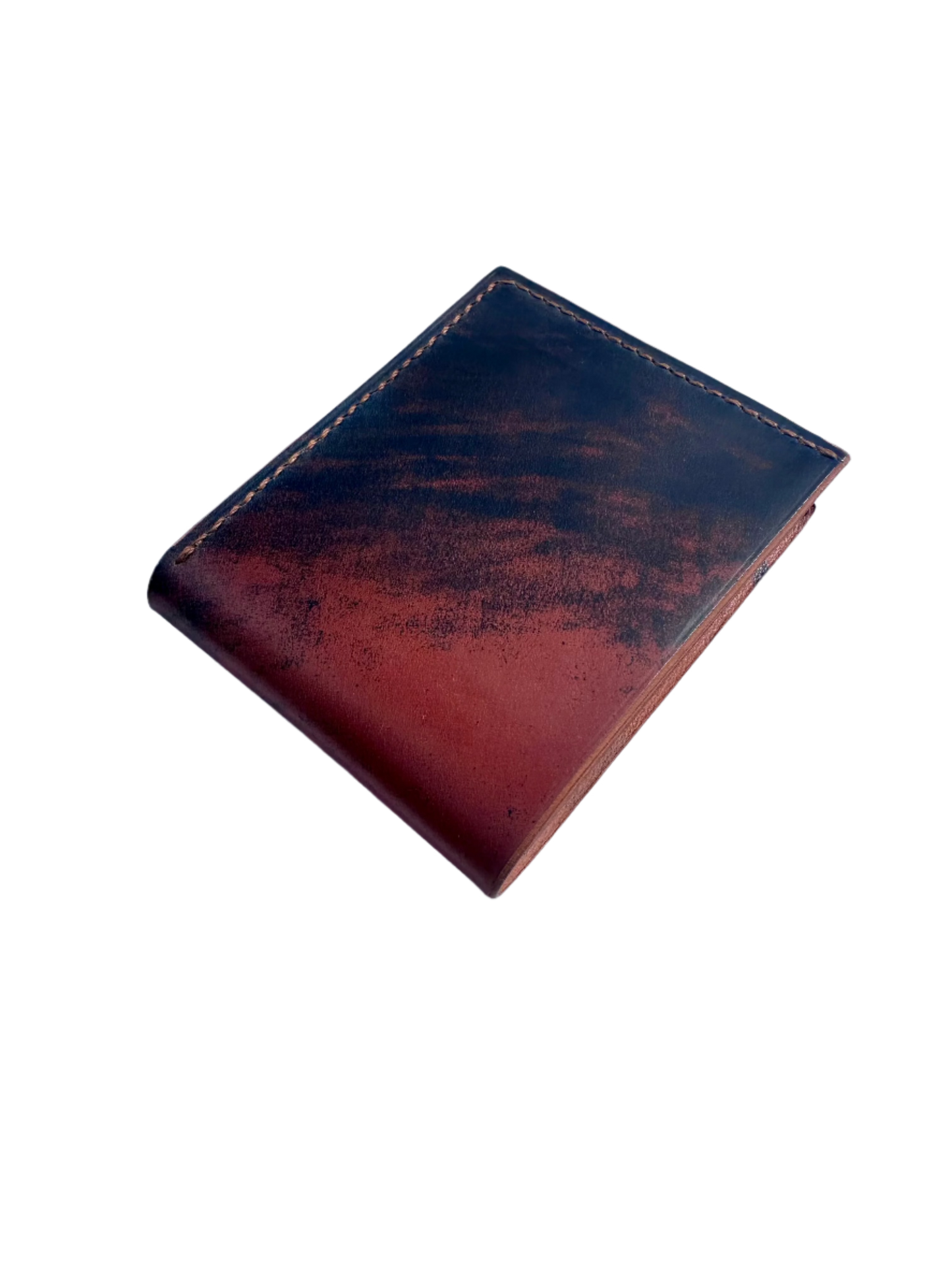 Bifold Wallet - Blue Marbled Shell Cordovan