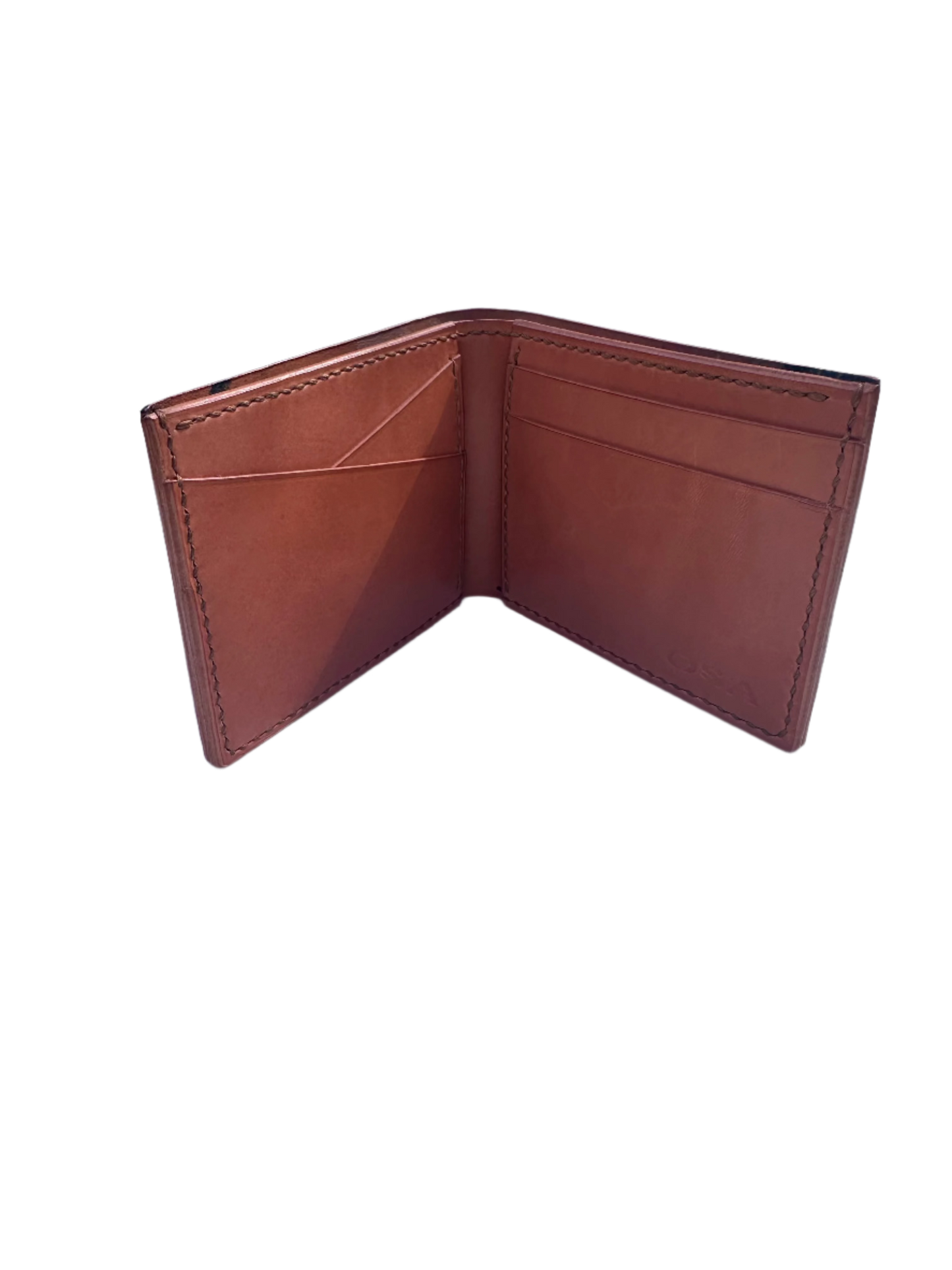 Bifold Wallet - Blue Marbled Shell Cordovan