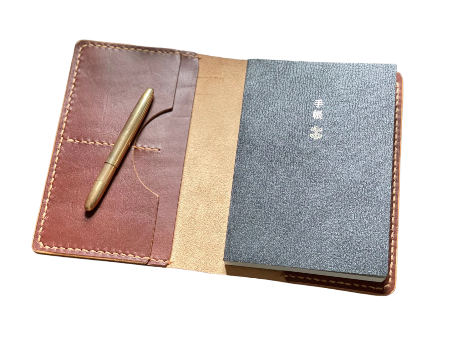 Leather Planner Holder