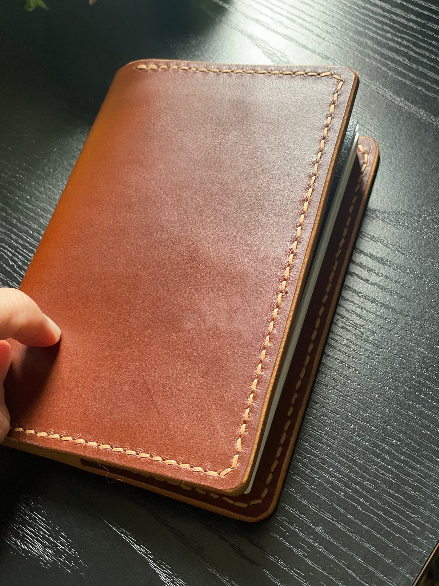 Leather Planner Holder