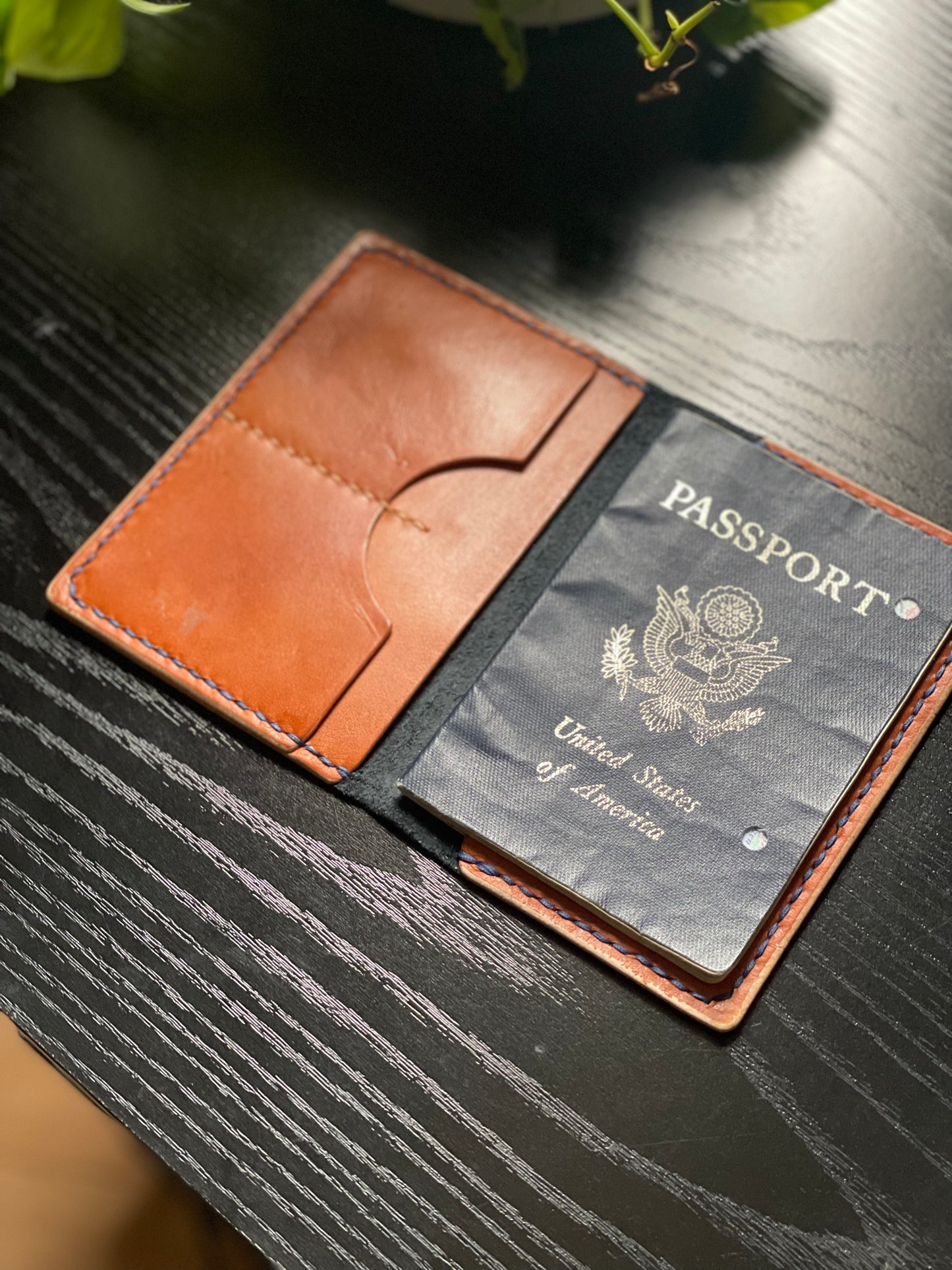 Leather Passport Holder