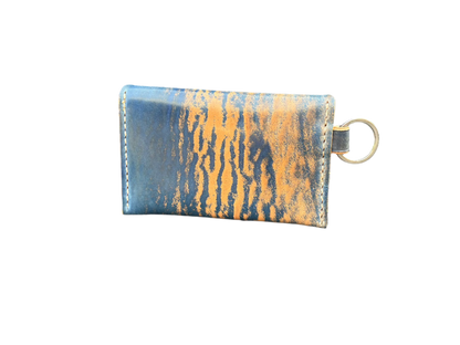 Card Holder with Snap Closure - Shell Cordovan