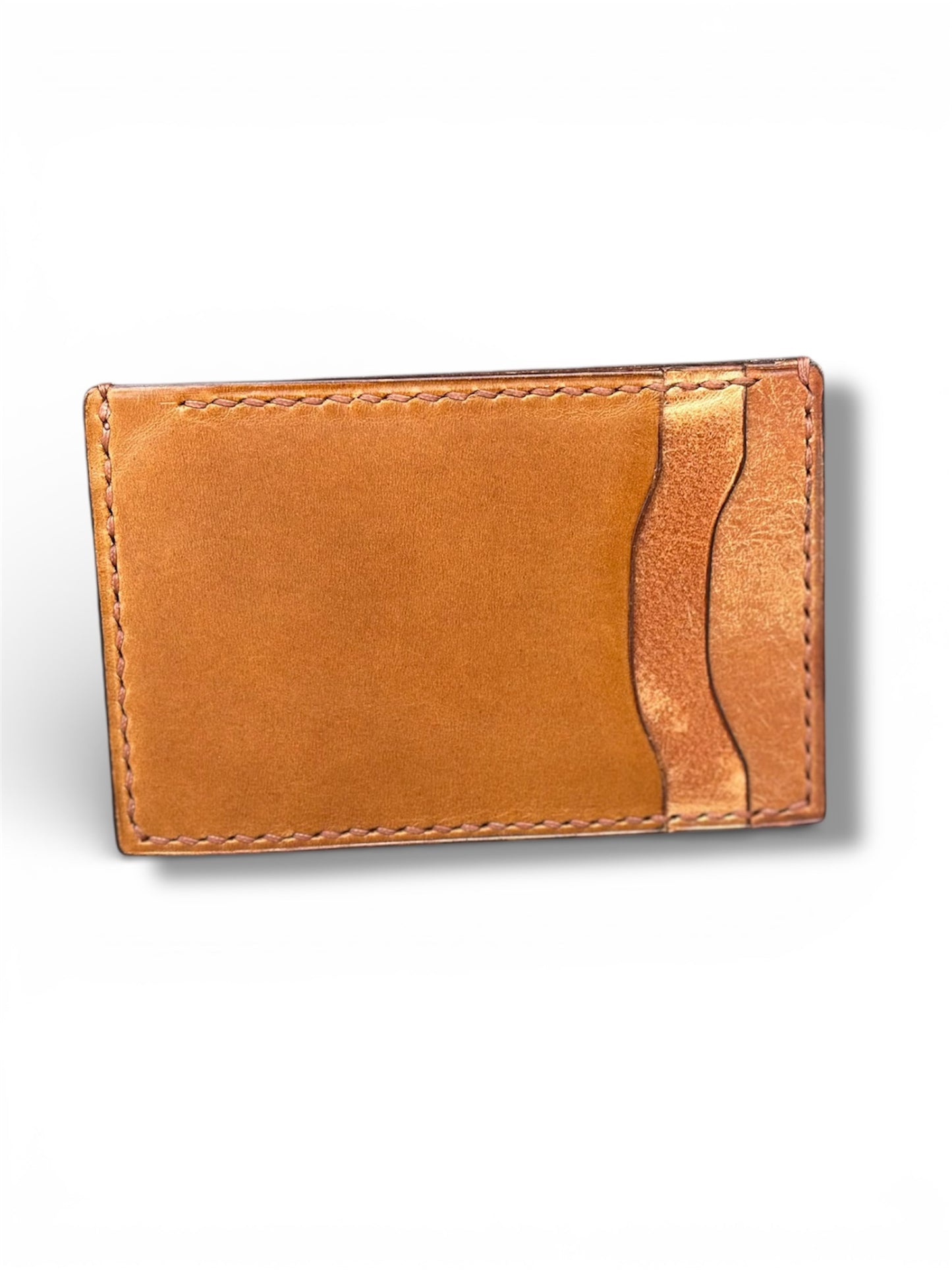 Leather Card Holder w/ Multiple Pockets
