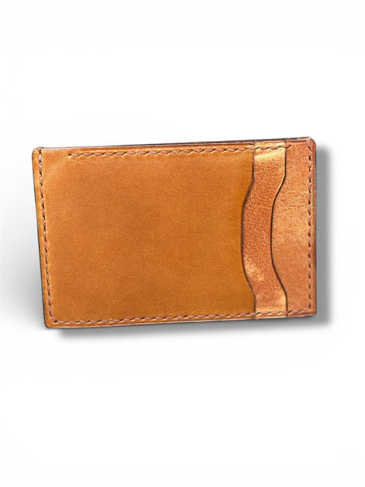 Leather Card Holder w/ Multiple Pockets