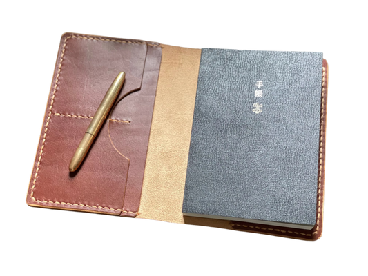 Leather Planner Holder